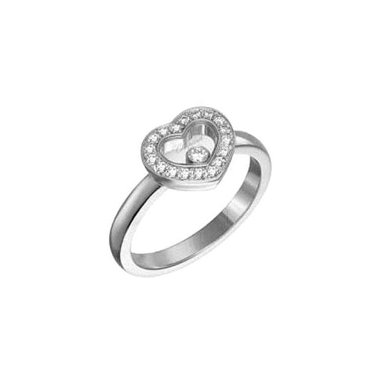 Chopard Happy Diamond Rings - 76 For Sale on 1stDibs | chopard happy  diamonds ring, chopard ring happy diamonds, chopard floating diamond ring