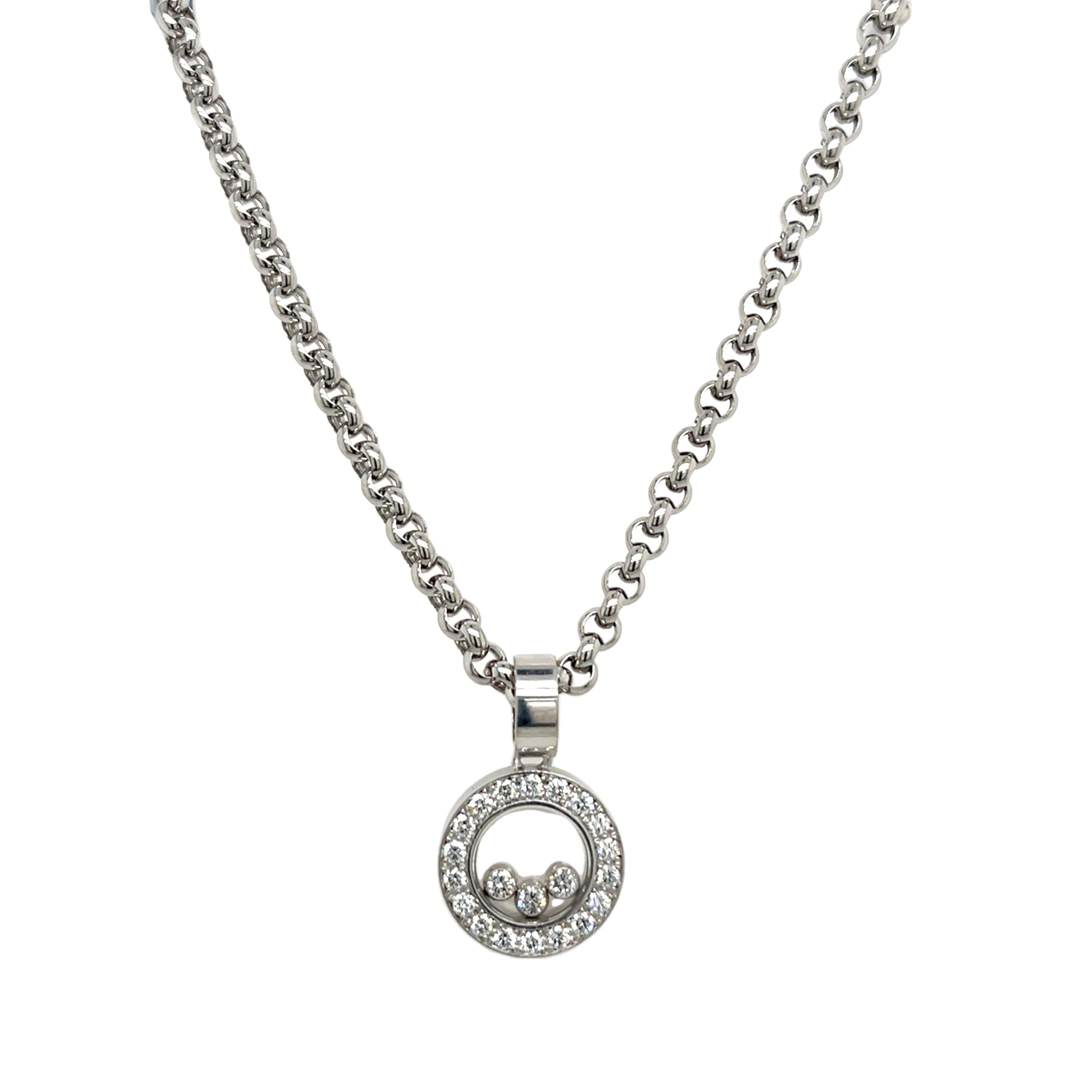 CHOPARD Happy Diamonds Icons Round Pendant 2
