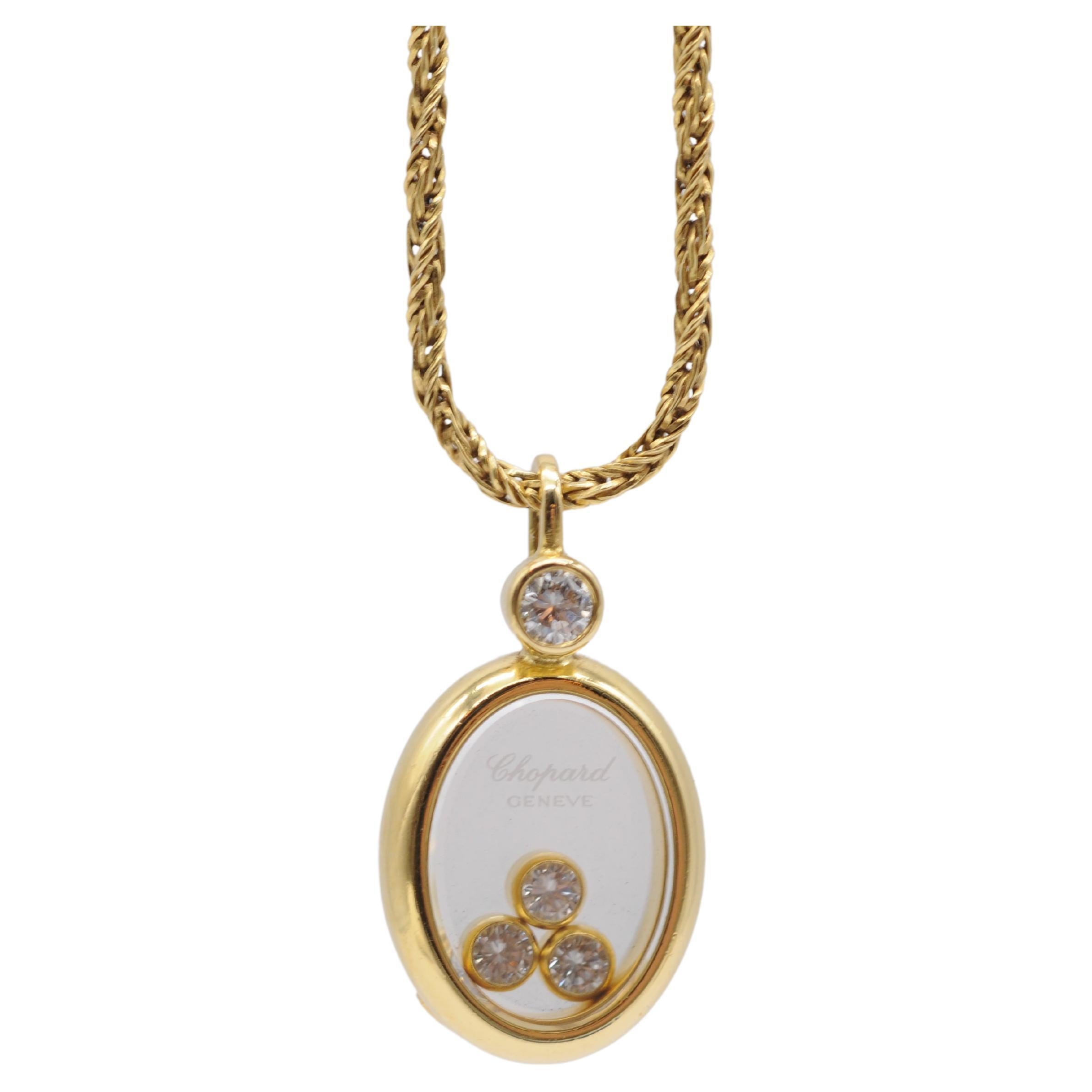 Chopard happy diamonds in 18k gelbgold 2