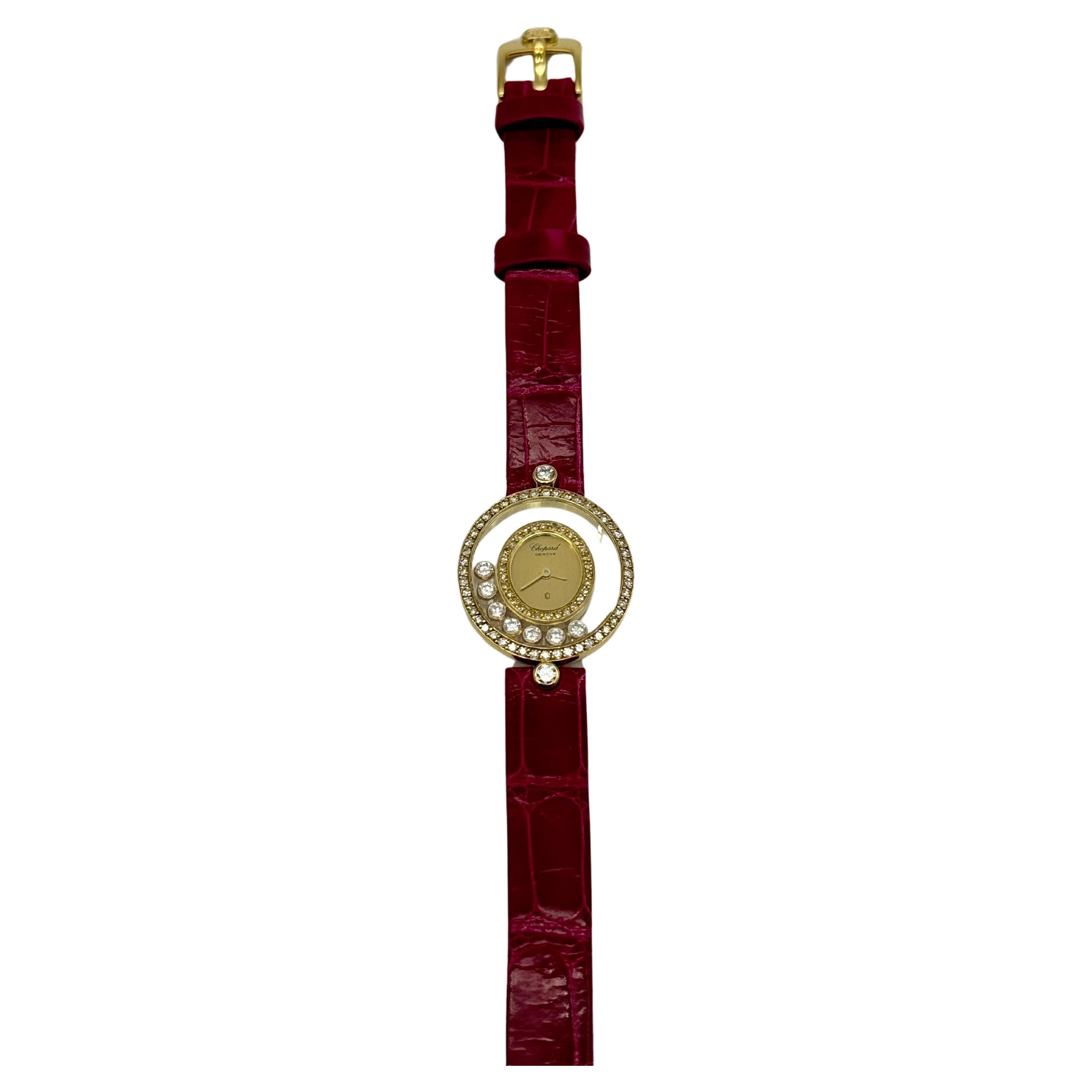 Chopard Happy Diamonds in 18k gold Ref. 204292-0001 For Sale 3