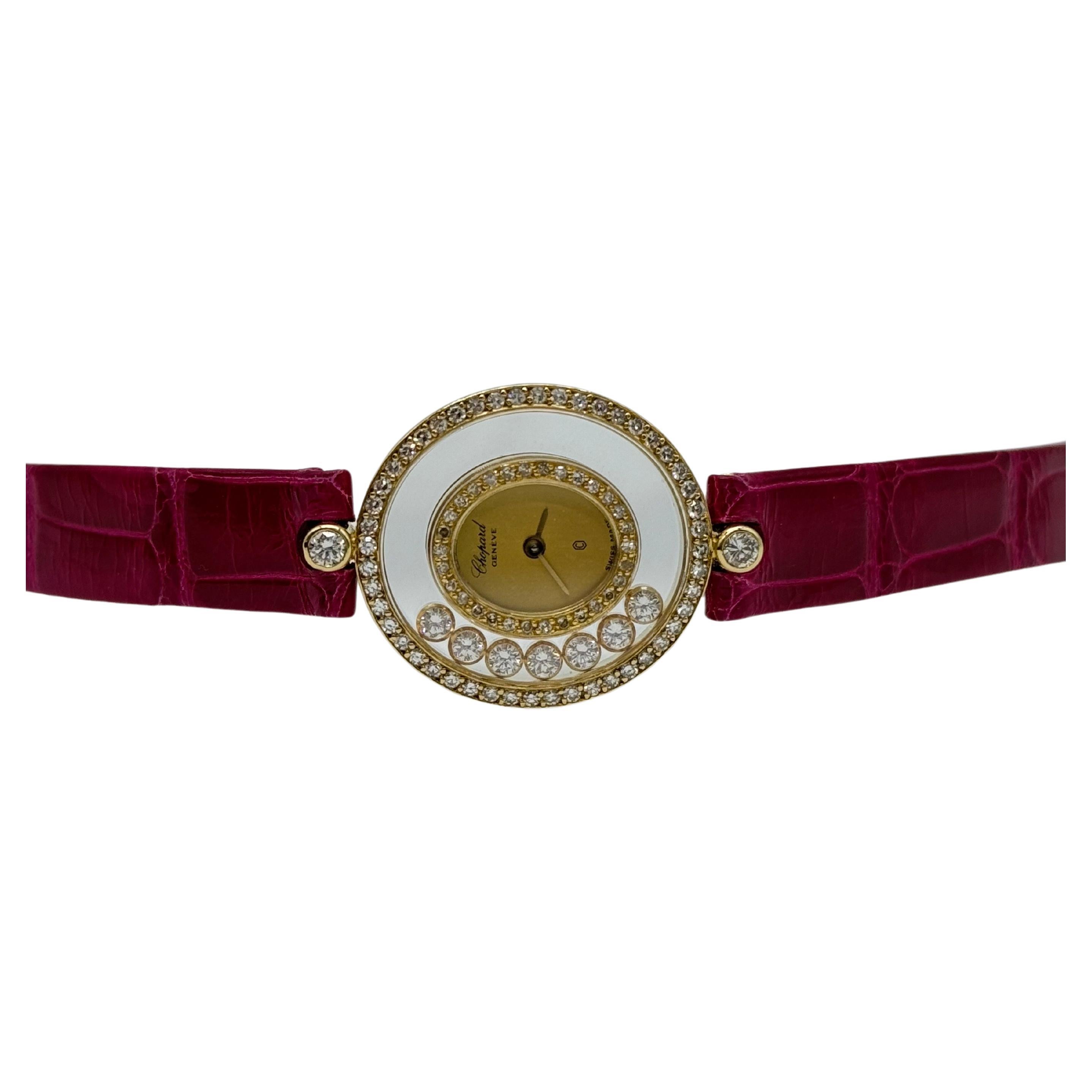 Chopard Happy Diamonds in 18k gold Ref. 204292-0001 For Sale 4