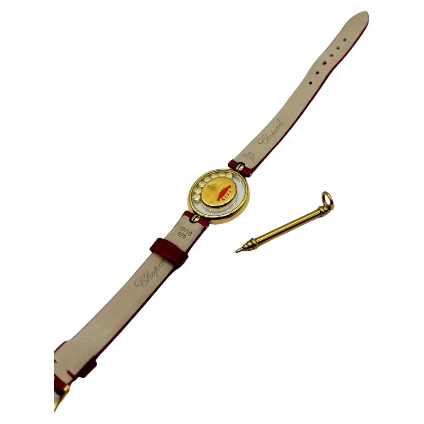 Chopard Happy Diamonds in 18k gold Ref. 204292-0001 For Sale 6