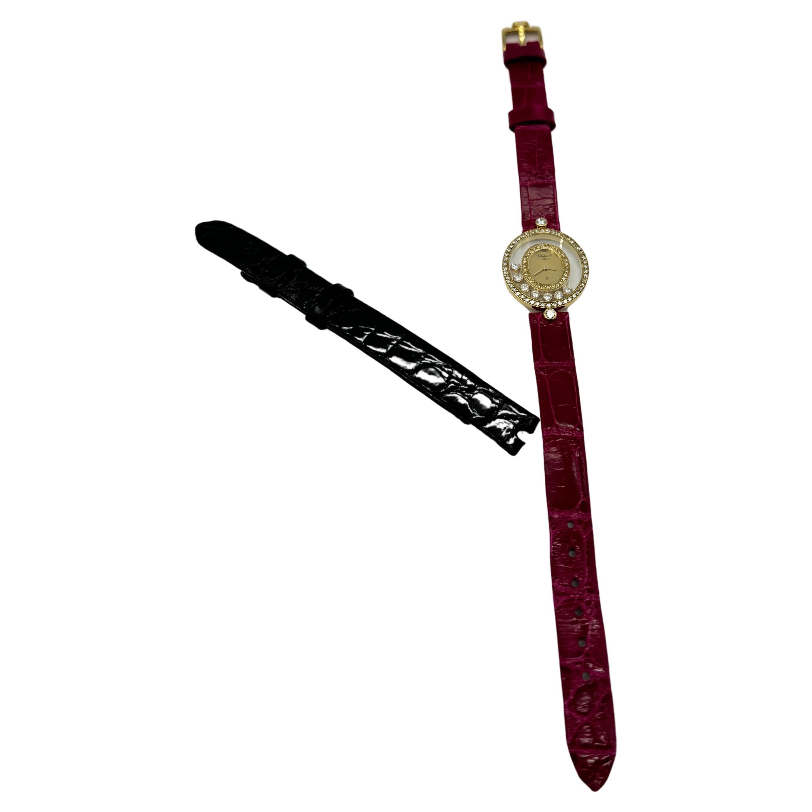 Chopard Happy Diamonds in 18k gold Ref. 204292-0001 For Sale 7