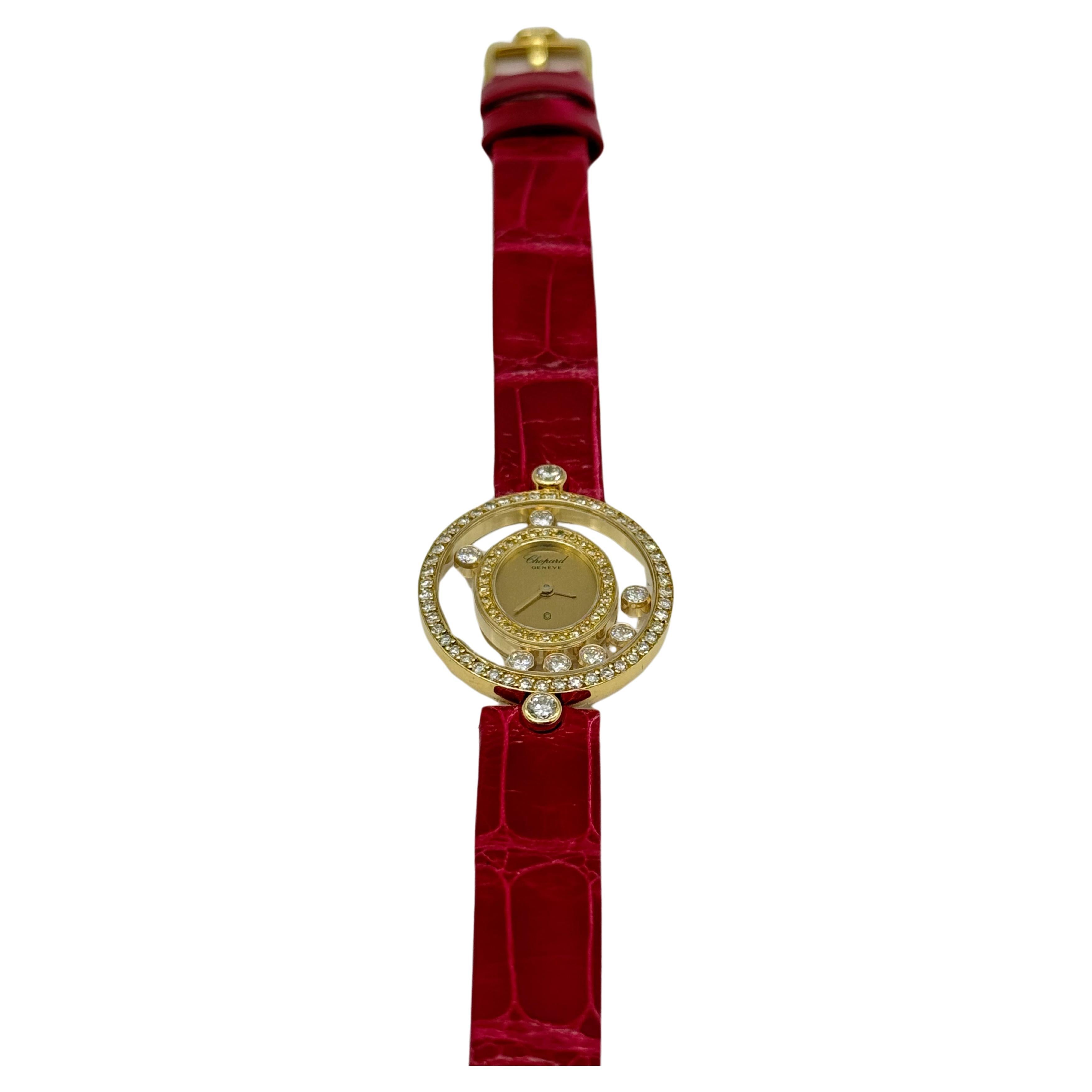 Chopard Happy Diamonds in 18k gold Ref. 204292-0001 For Sale 8