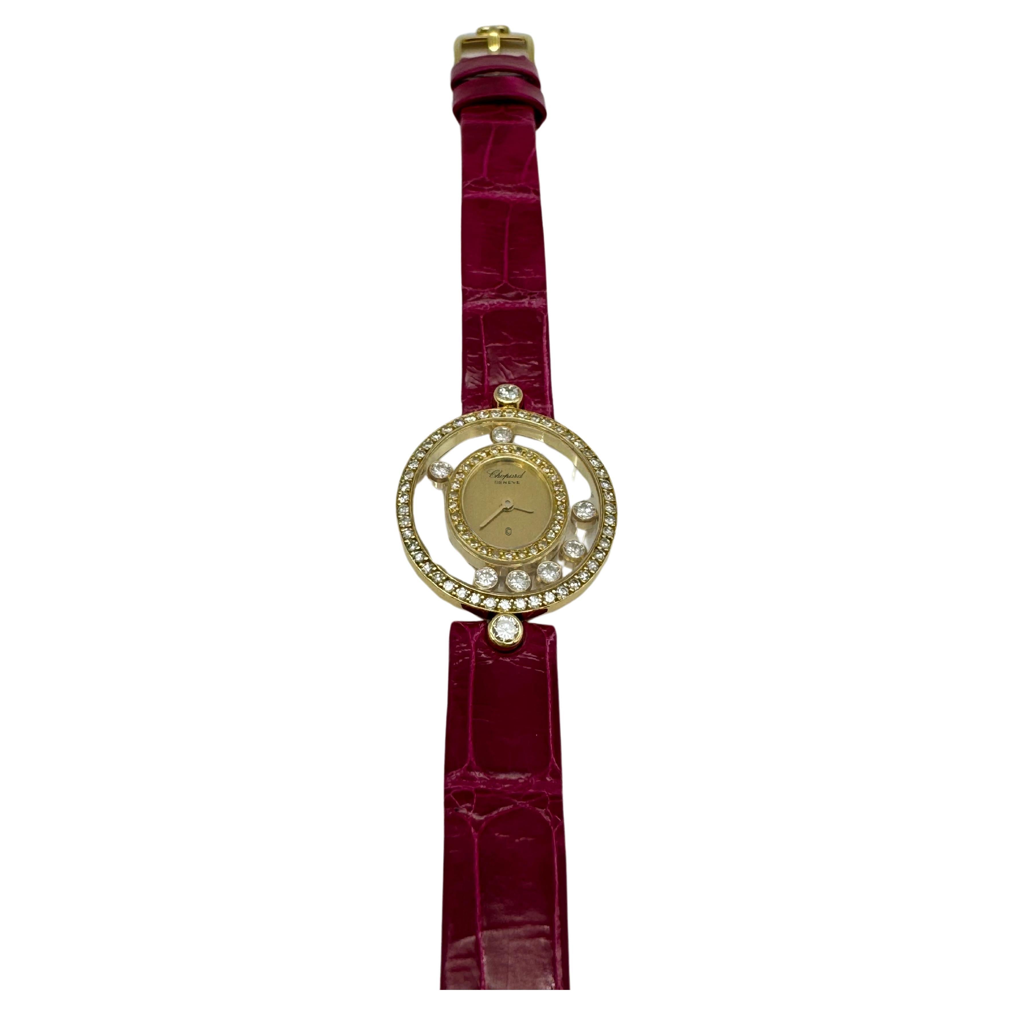 Chopard Happy Diamonds in 18k gold Ref. 204292-0001 For Sale 9