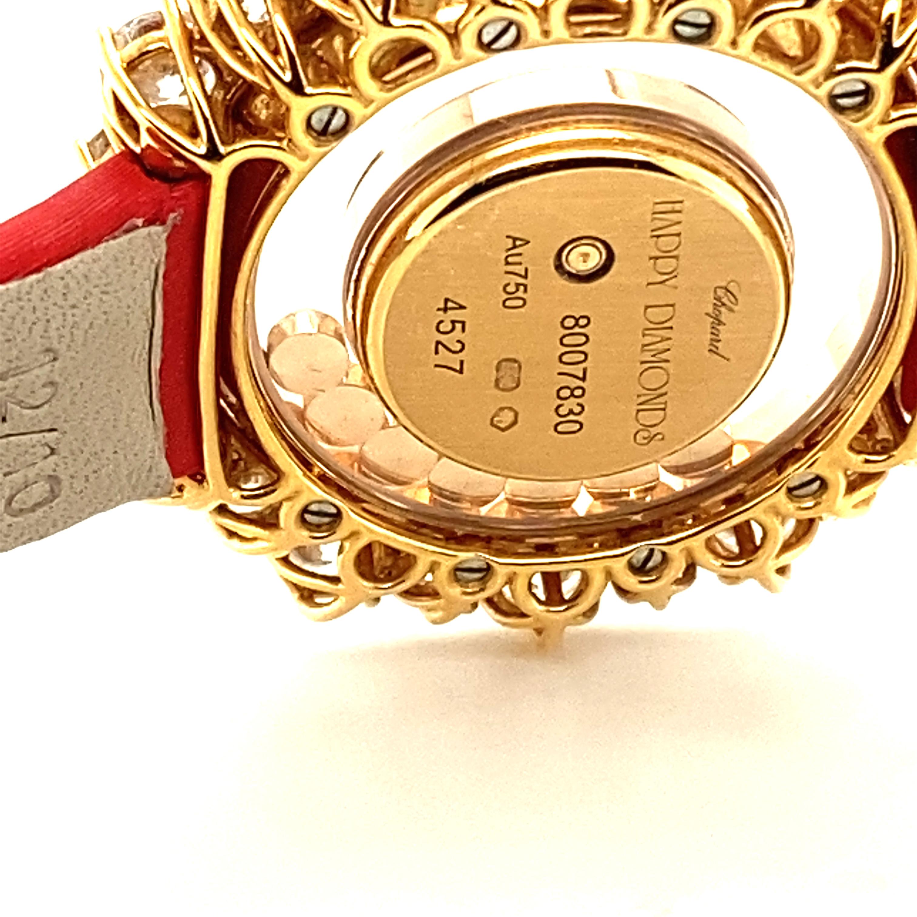 Chopard Happy Diamonds Joaillerie Ladies Watch in Rose Gold 2