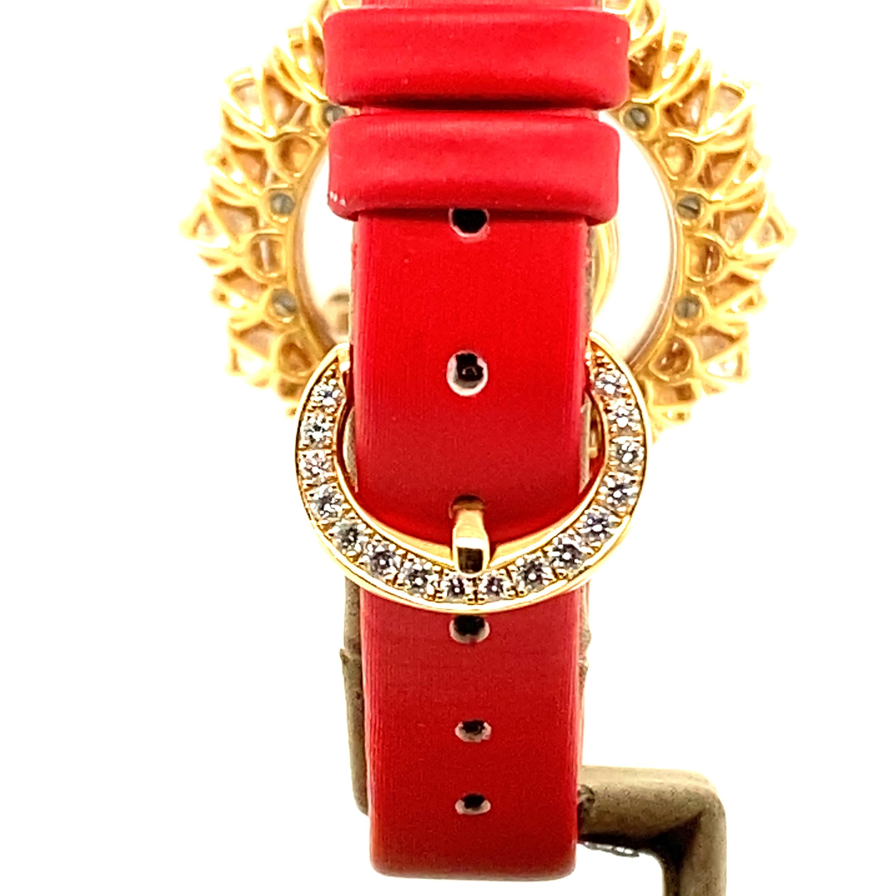 Chopard Happy Diamonds Joaillerie Ladies Watch in Rose Gold 3