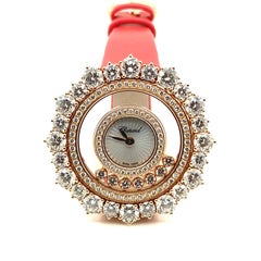 Chopard Happy Diamonds Joaillerie Ladies Watch in Rose Gold