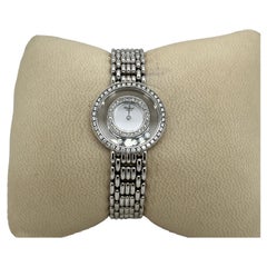Chopard Happy Diamonds Damenuhr - 18ct Weißgold (Ref. 4199 / 464343)