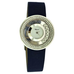 Chopard Happy Diamonds Ladies White Gold 31 mm Watch