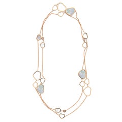 Chopard Happy Diamonds Mother-of-Pearl Heart Necklace