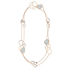 Chopard Happy Diamonds Mother-of-Pearl Heart Necklace