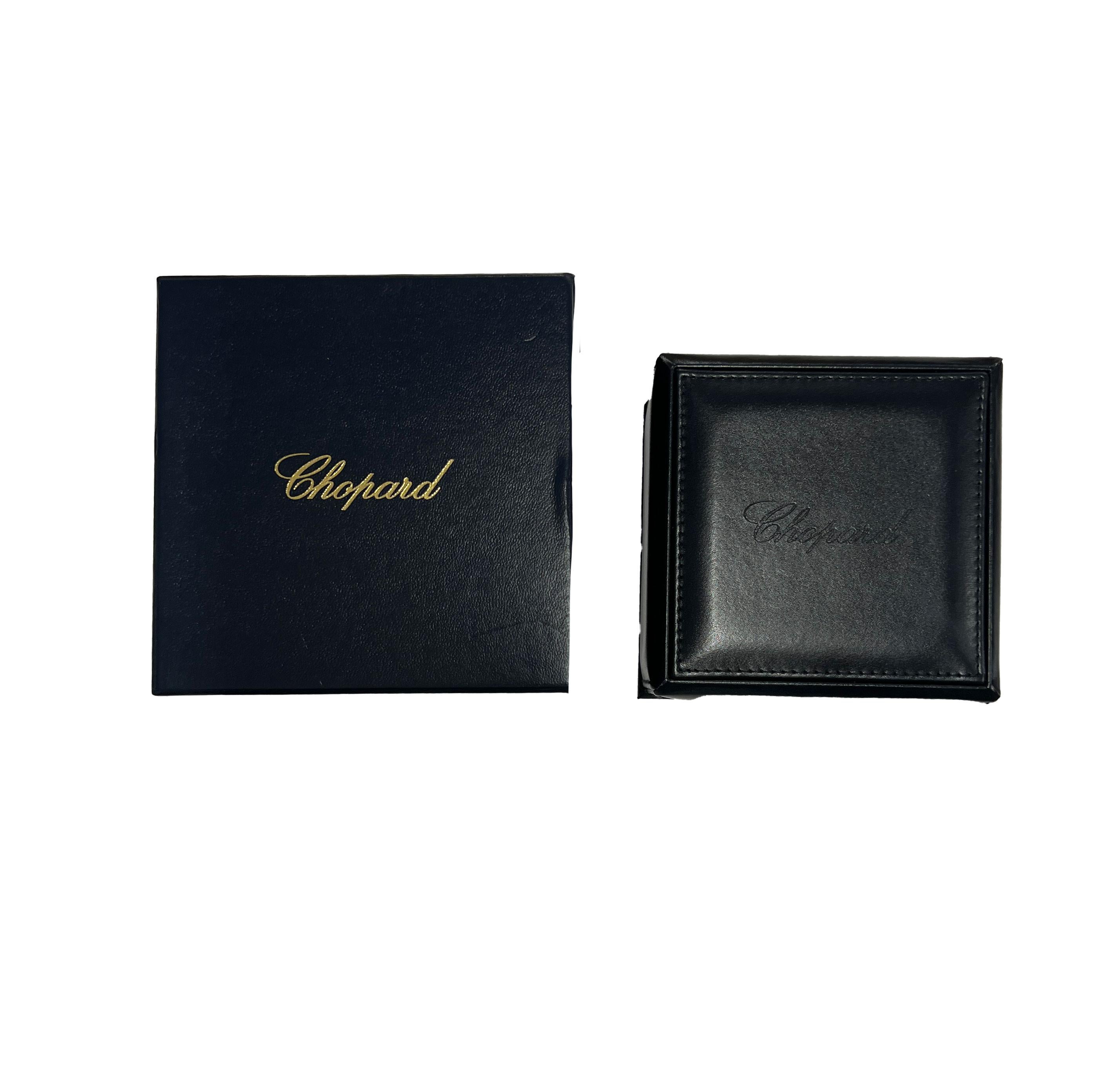 Ciondolo Chopard Happy Diamonds in oro bianco 18KT 0,39 CTW in vendita 1
