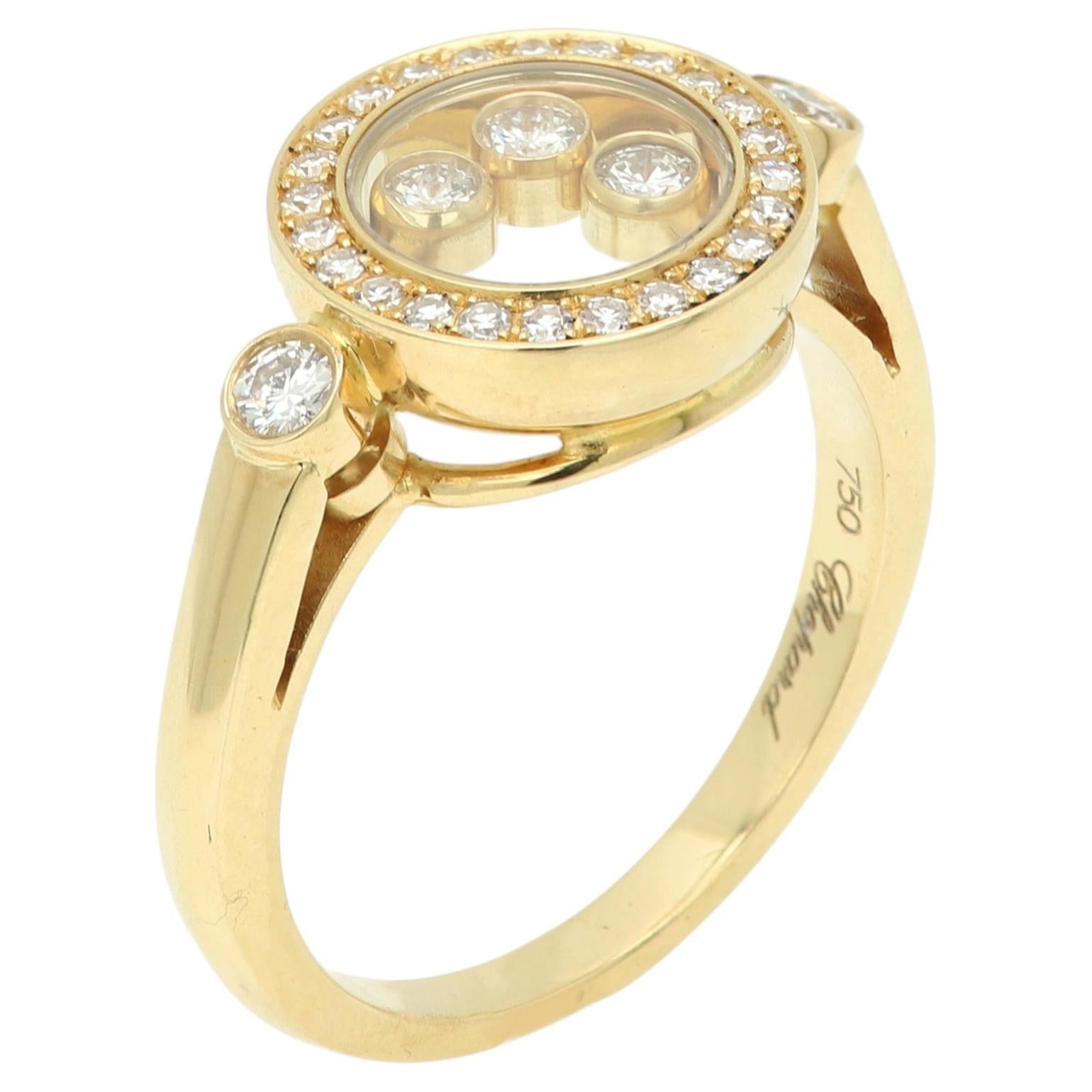 Chopard, bague Happy Diamonds Icons