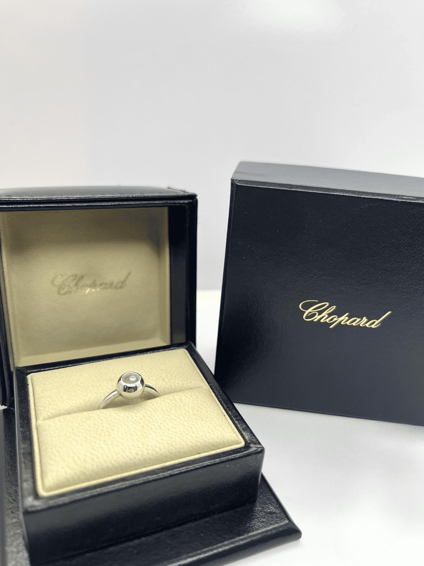 Anello Chopard Happy Diamonds in vendita 4