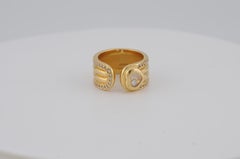 Chopard Happy Diamonds Ring in 18k Yellow Gold