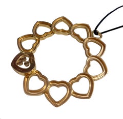 Chopard Happy Diamonds Rose Gold 10 Heart Pendant 79 / 6457-20