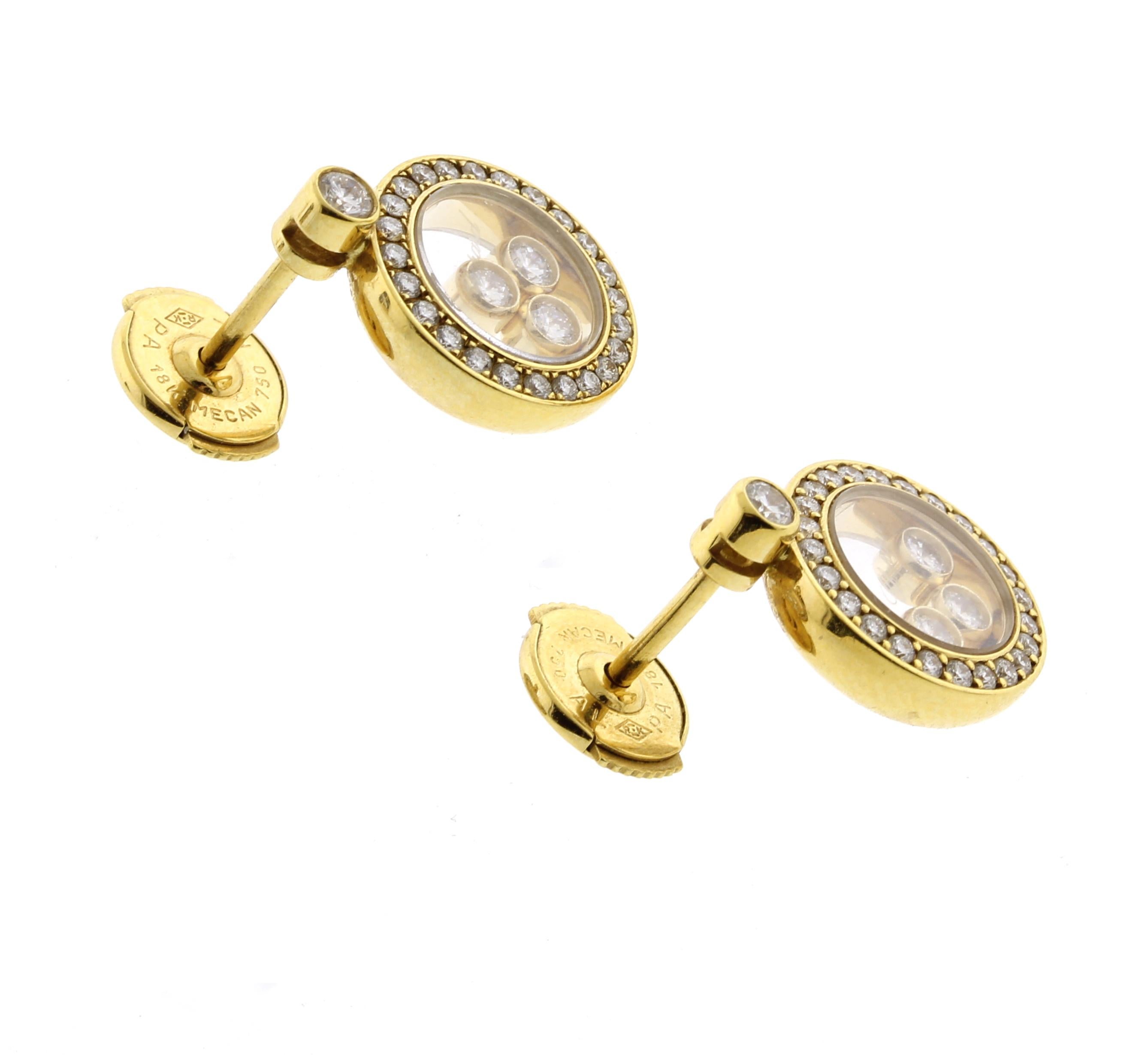 chopard single earring