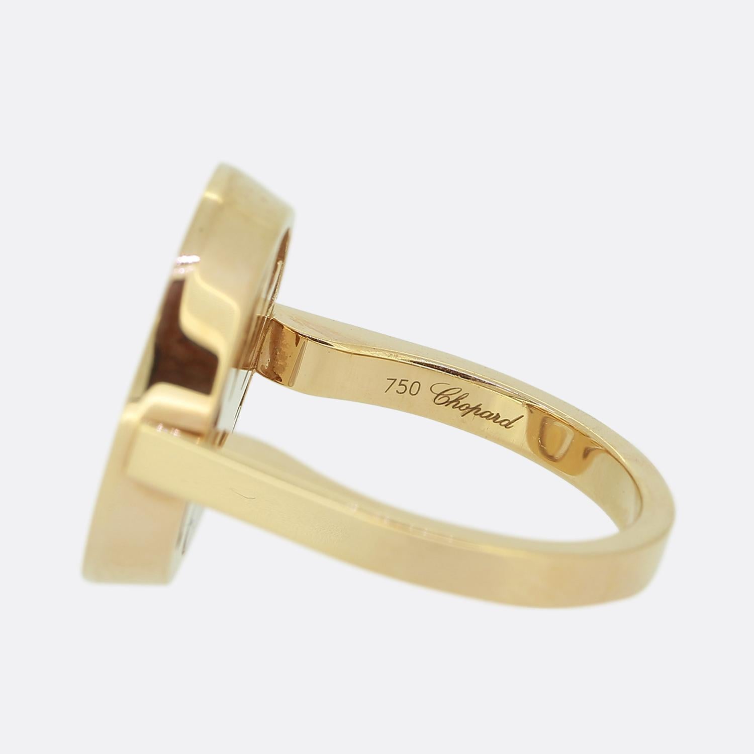 Women's or Men's Chopard Happy Diamonds Sun Ring