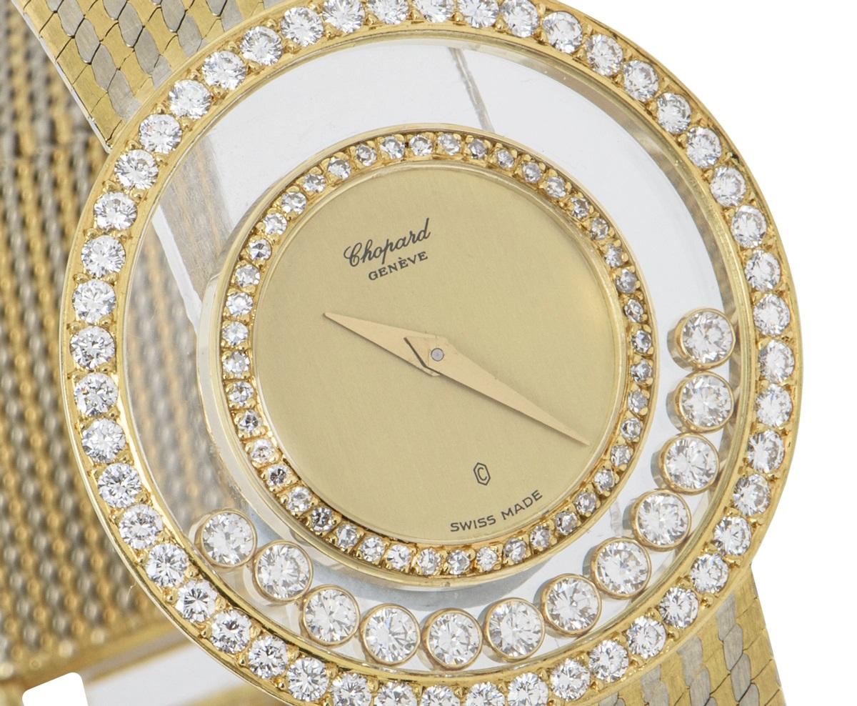 Women's Chopard Happy Diamonds  Two Tone 212674-9001