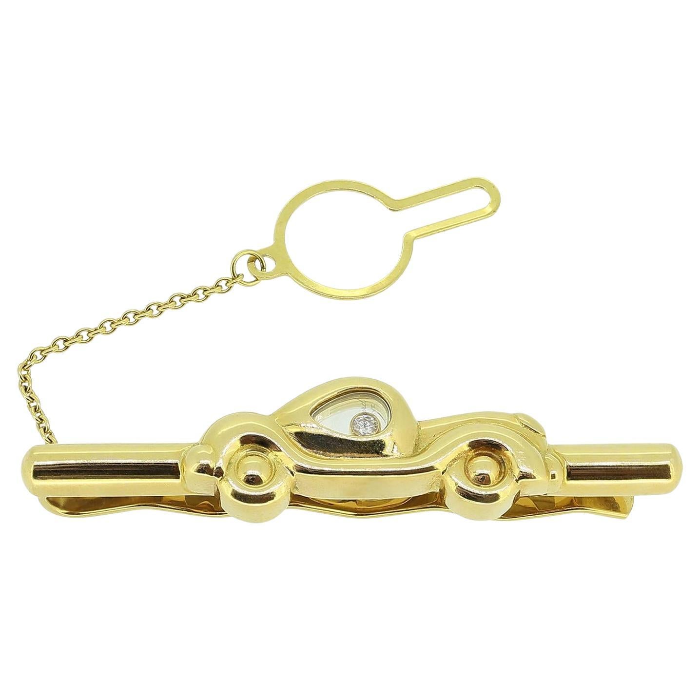 Chopard Happy Diamonds Vintage Car Tie Clip en vente