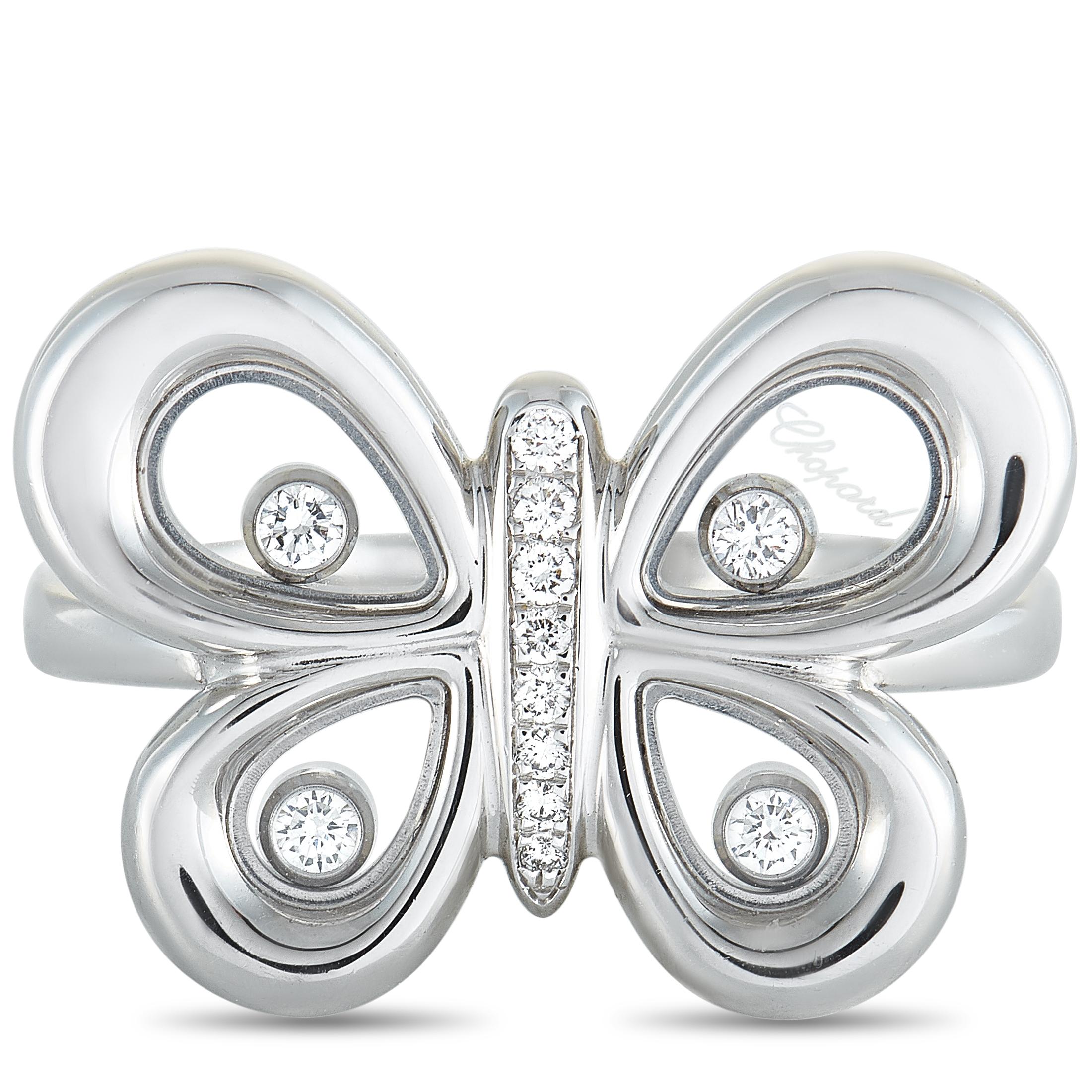 kinetic butterfly ring