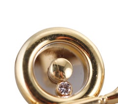 Chopard Happy Diamonds Yellow Gold Golf Club Cufflinks