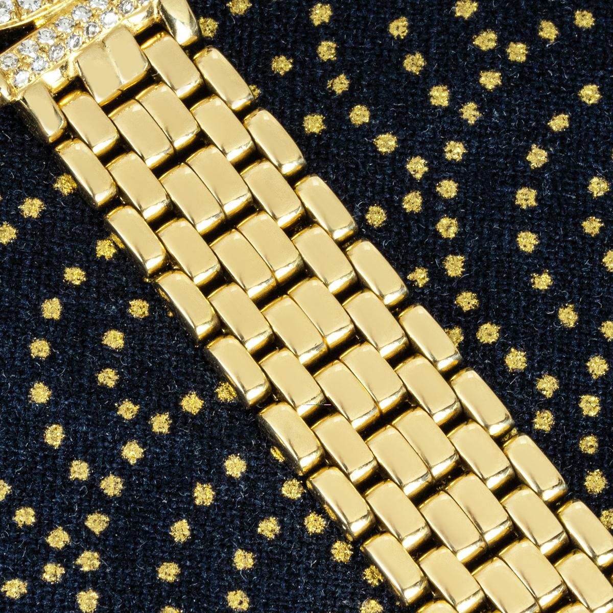 Chopard Happy Diamonds Yellow Gold White Dial 4118 1 For Sale 1