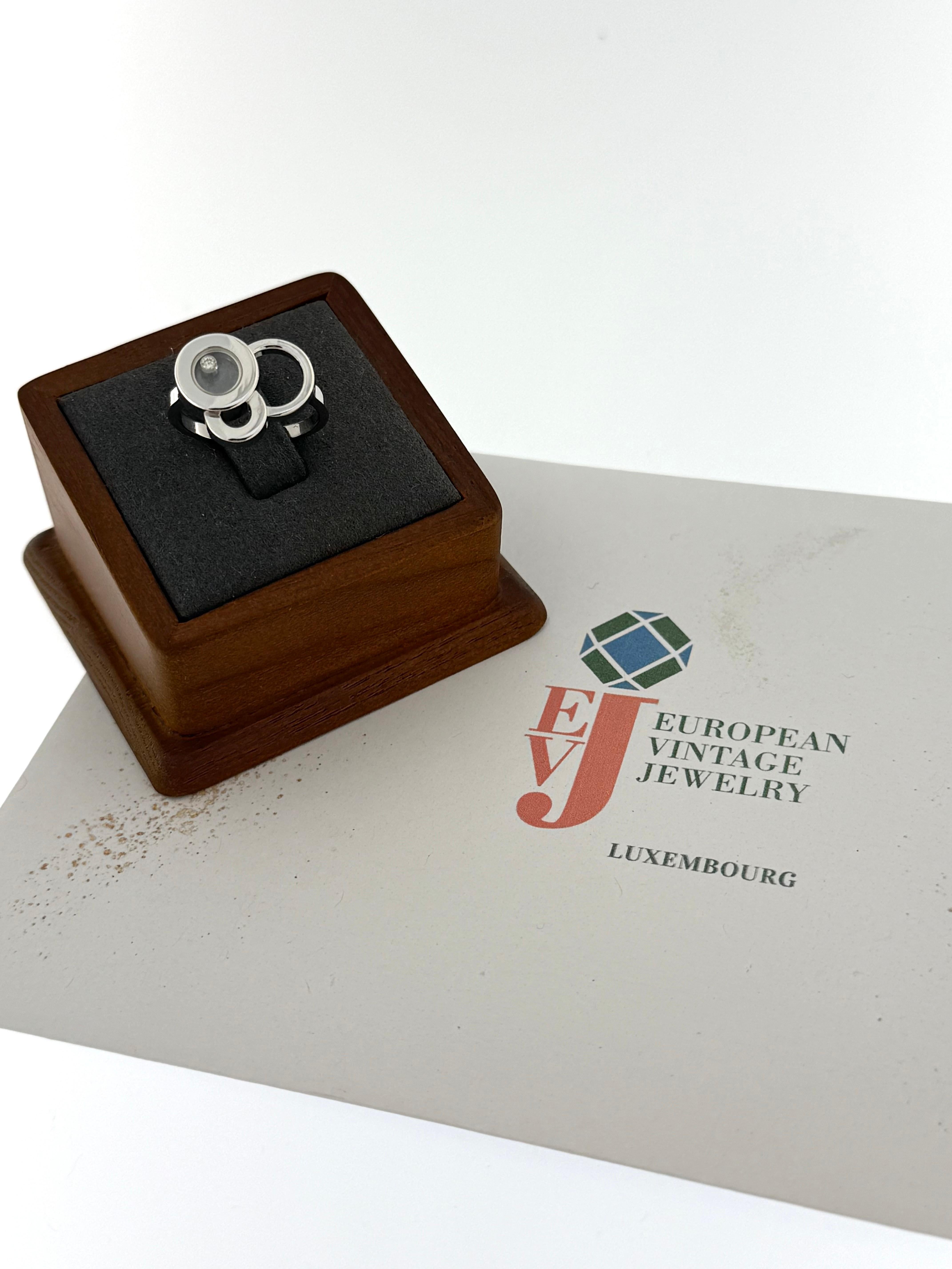 Anello Chopard Happy Dreams in oro bianco in vendita 3