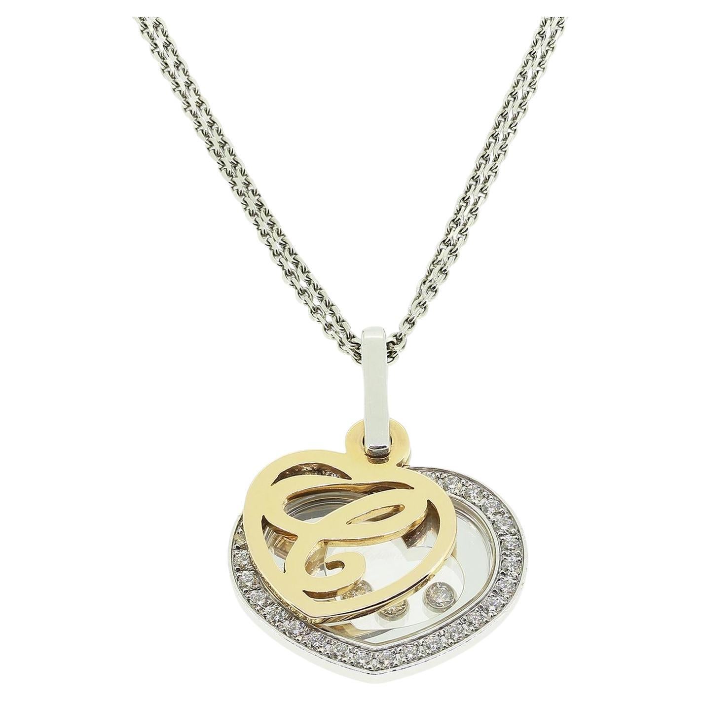 Chopard Happy Hearts Diamond Necklace