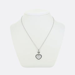 Chopard Happy Hearts Diamond Pendant Necklace