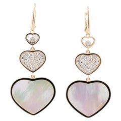 Chopard Happy Hearts Drop Earrings
