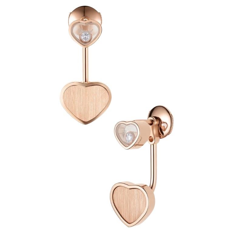 Chopard Happy Hearts Golden Hearts Earrings 83A007/5021