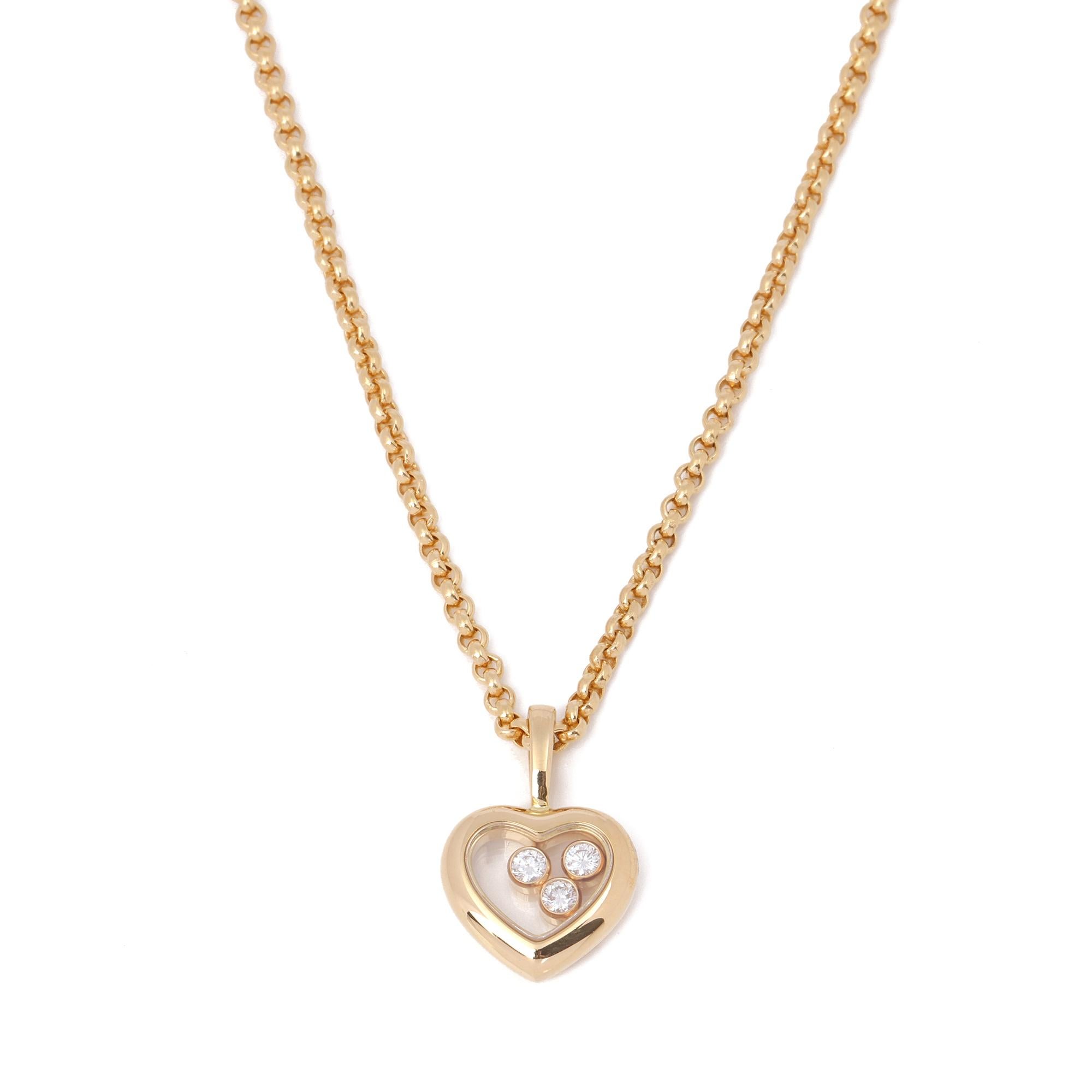 chopard necklace heart