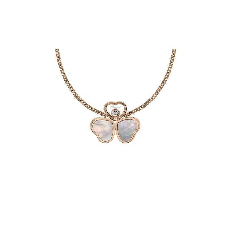 chopard happy hearts wings necklace