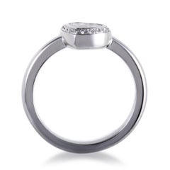 Chopard Happy Spirit 18 Karat Gold Full Diamond and Floating Diamond Small Hear