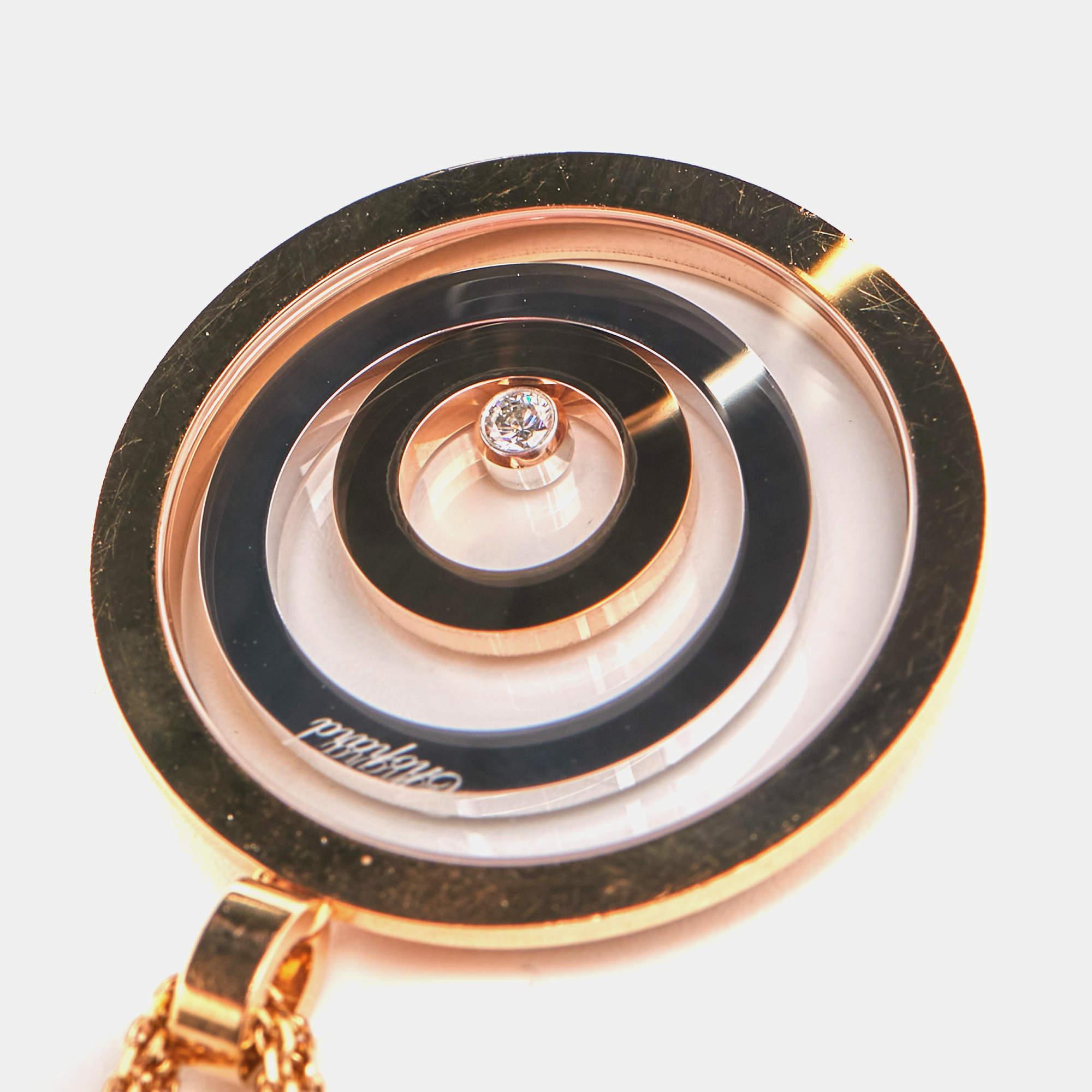 Chopard Happy Spirit 18k Two Tone Gold Necklace 5