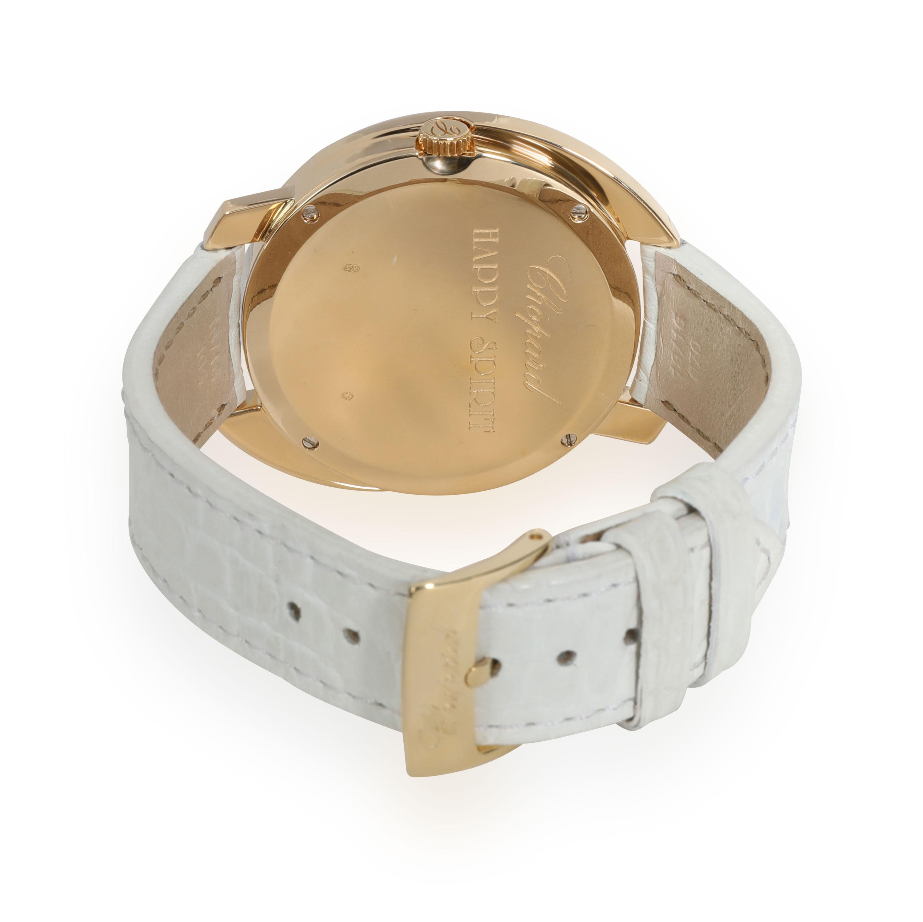 Chopard Happy Spirit 20/7153 Unisex Watch in 18kt Yellow Gold

SKU: 109714

PRIMARY DETAILS
Brand:  Chopard
Model: Happy Spirit
Country of Origin: Switzerland
Movement Type: Quartz: Battery
Year Manufactured: 
Year of Manufacture: