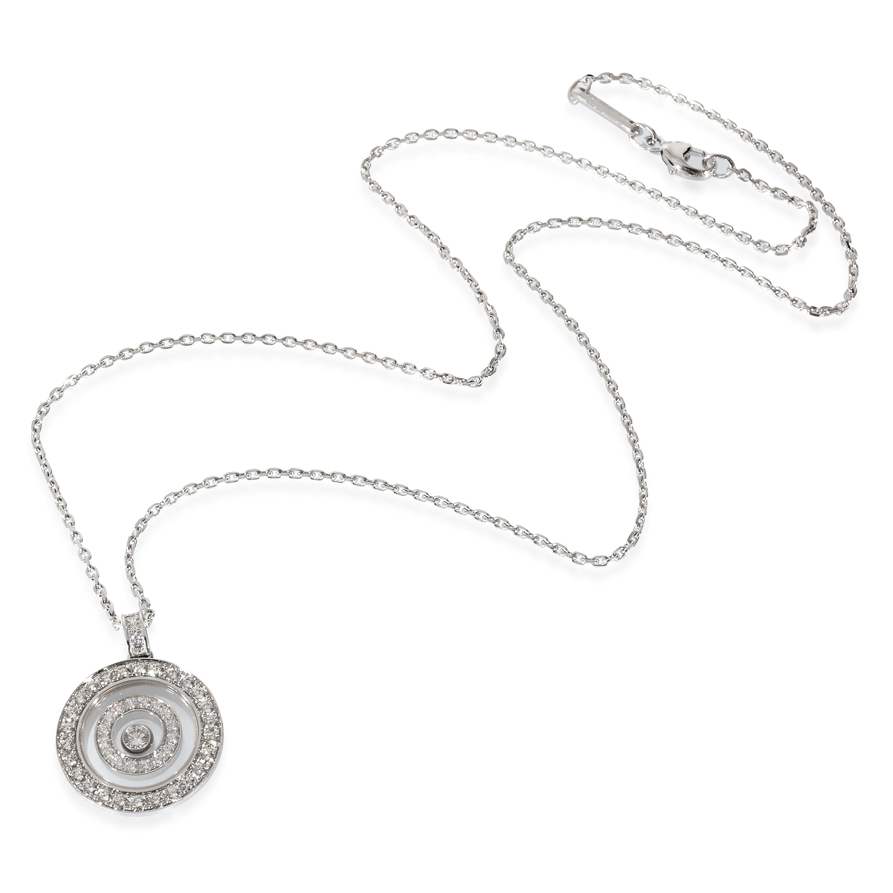 Chopard Happy Spirit Circle Diamond Necklace in 18K White Gold 0.72 CTW

PRIMARY DETAILS
SKU: 134973
Listing Title: Chopard Happy Spirit Circle Diamond Necklace in 18K White Gold 0.72 CTW
Condition Description: A celebration of small diamonds, the