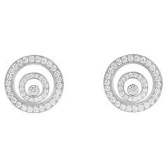 Used Chopard Happy Spirit Diamond Earrings 84/5422-020