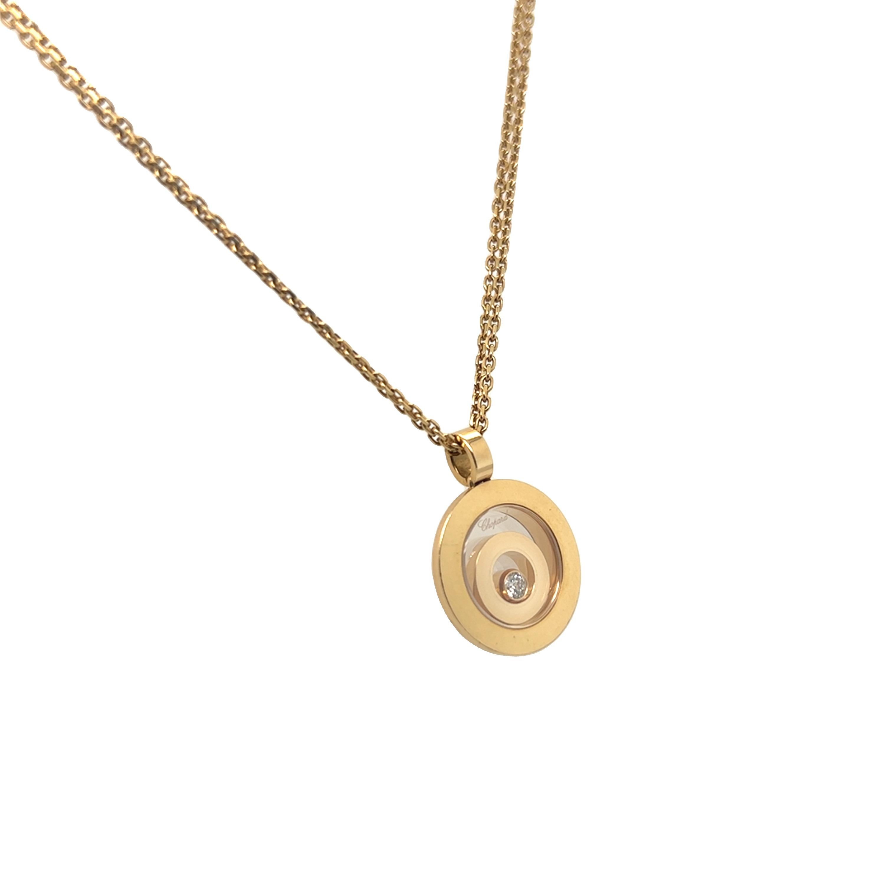 collier chopard rond