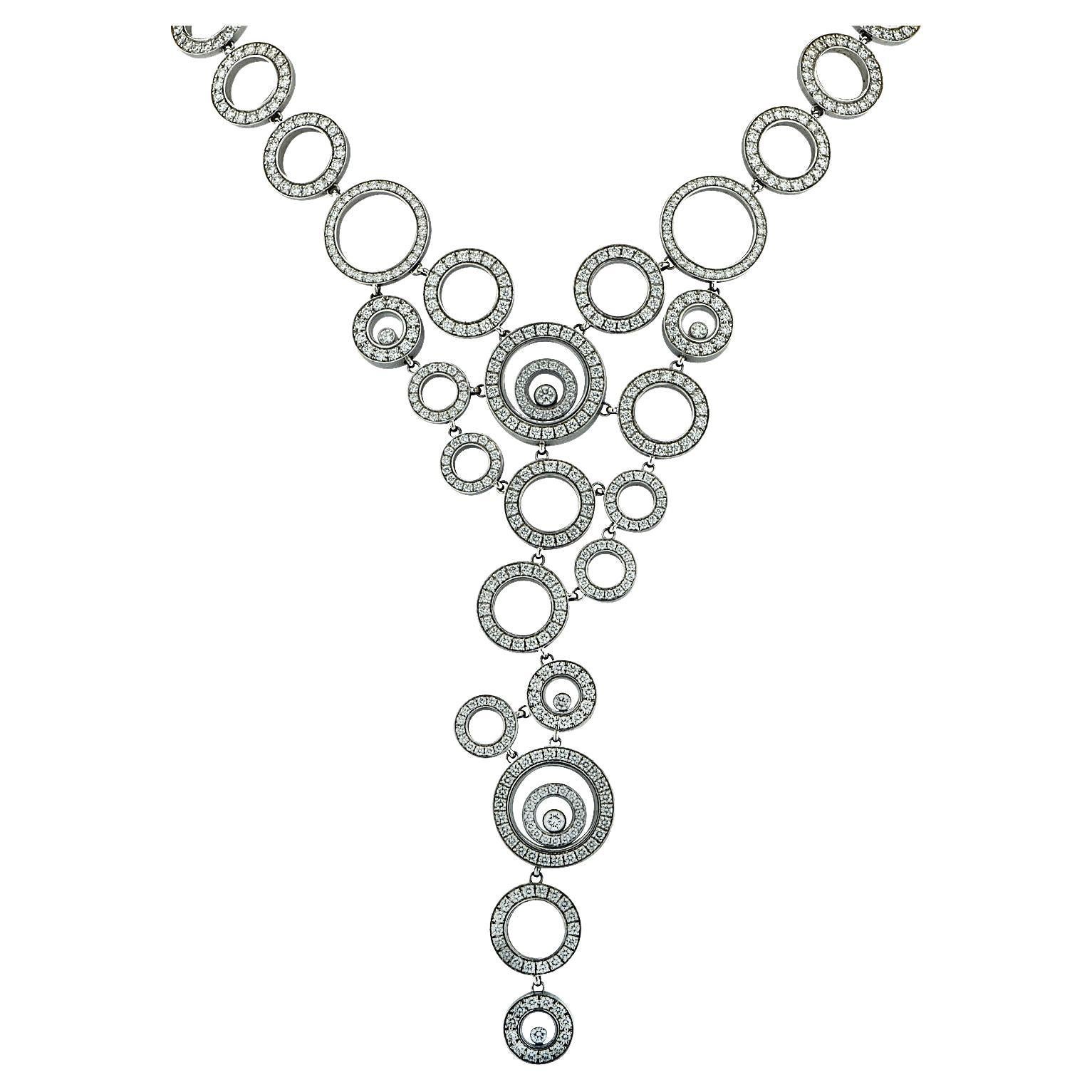 Chopard Happy Spirit Diamond Y-Drop Necklace