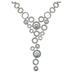 Chopard Happy Spirit Y-förmige Diamant-Halskette