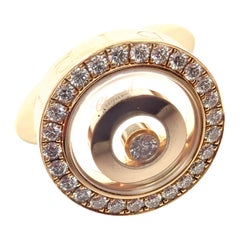 Chopard Happy Spirit Diamant-Ring aus Gelbgold
