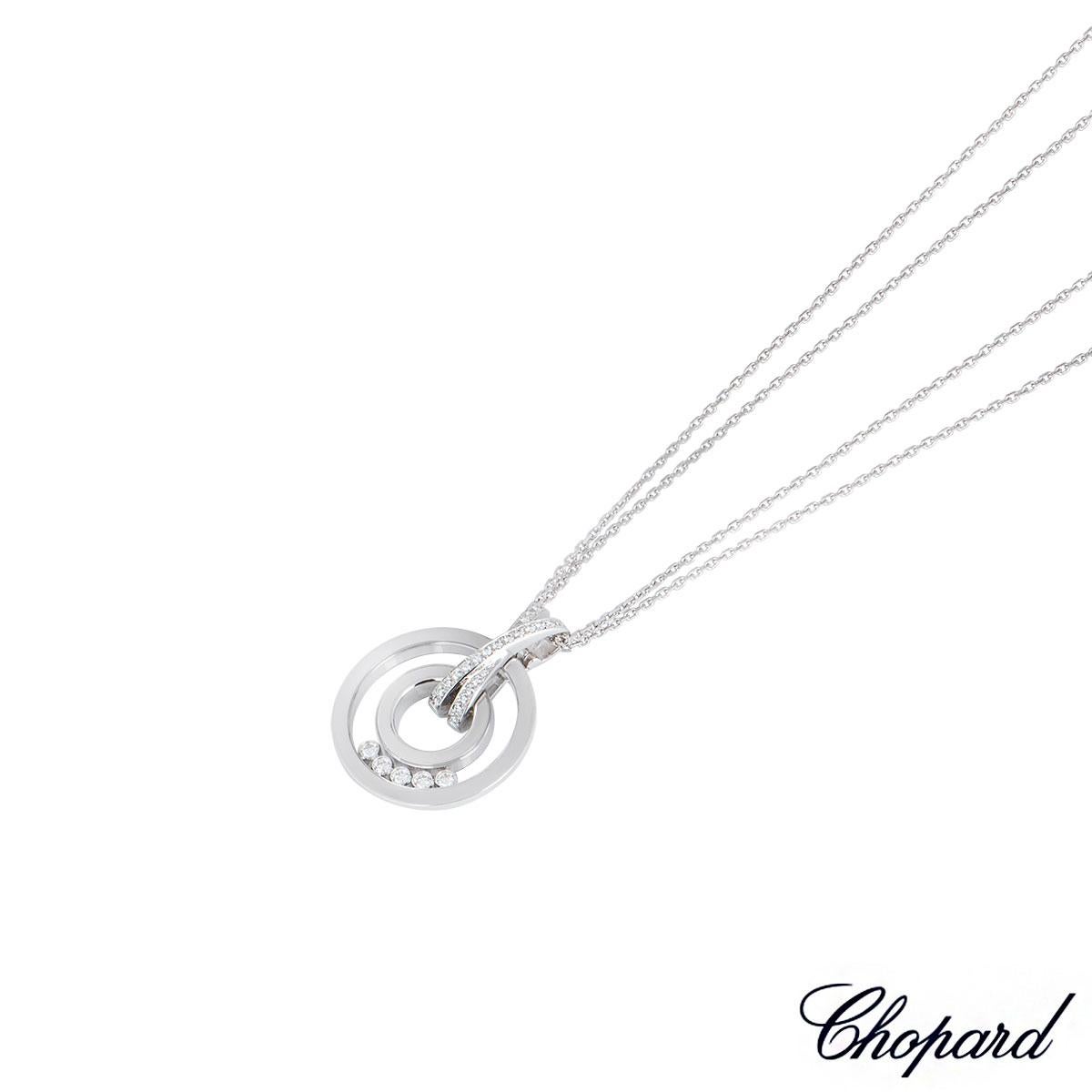 Chopard Happy Spirit Diamonds Pendant In Excellent Condition In Mayfair, London, London