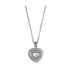Chopard Happy Spirit Happy Diamond Heart Necklace 797983-1001