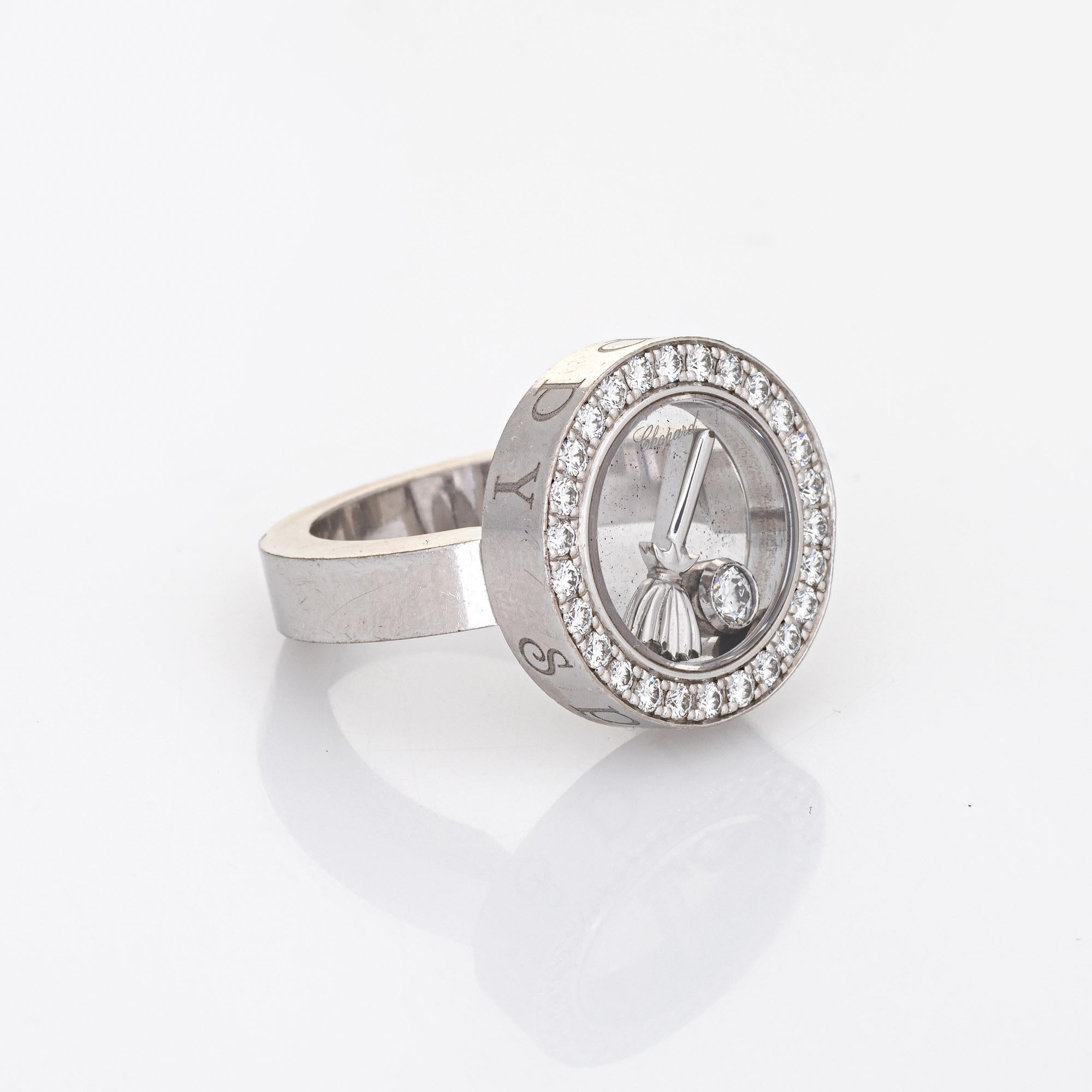 schwebender diamant ring