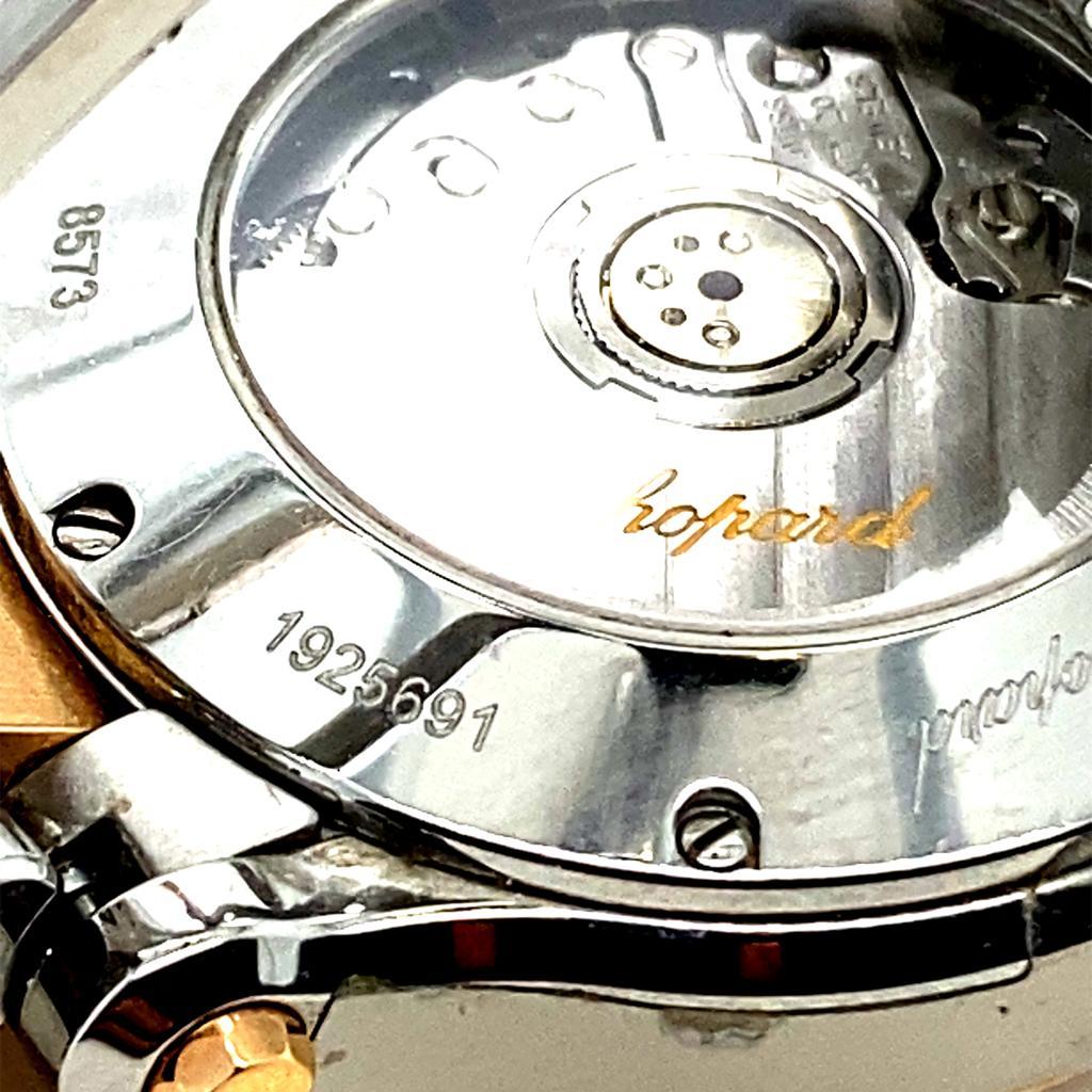 Chopard Happy Sport 18ct Rose Gold Steel Ladies Watch 8573 2
