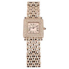 Used Chopard Happy Sport  18K White Gold & Diamond Bezel 21mm