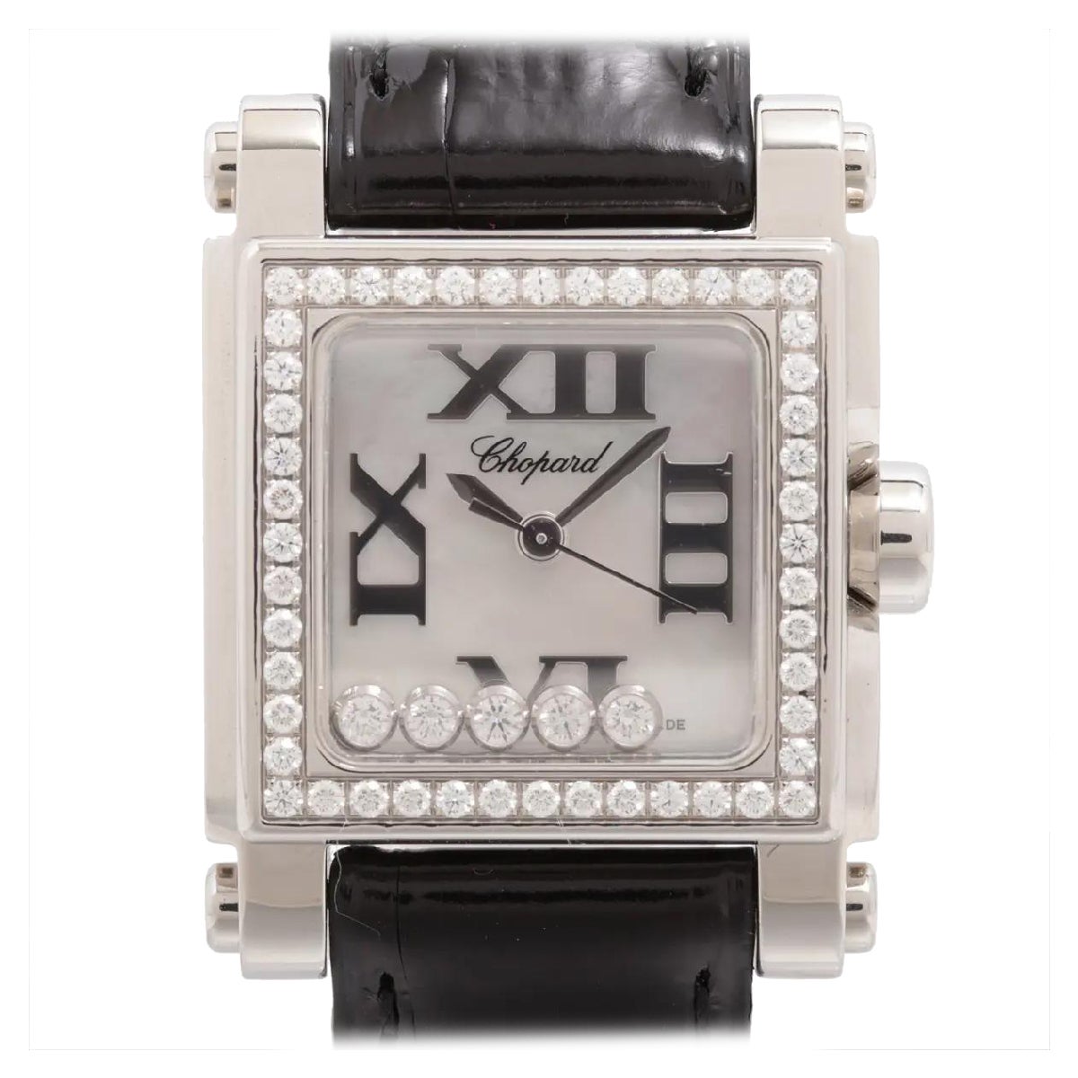 Chopard Happy Sport 24x31mm Perlmutt Zifferblatt 5 Diamanten 8516 278516-3003